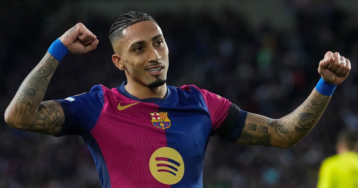 Controvérsia na Chuva de Ouro: Raphinha ocupa 5.º lugar e reprovações surgem rapidamente