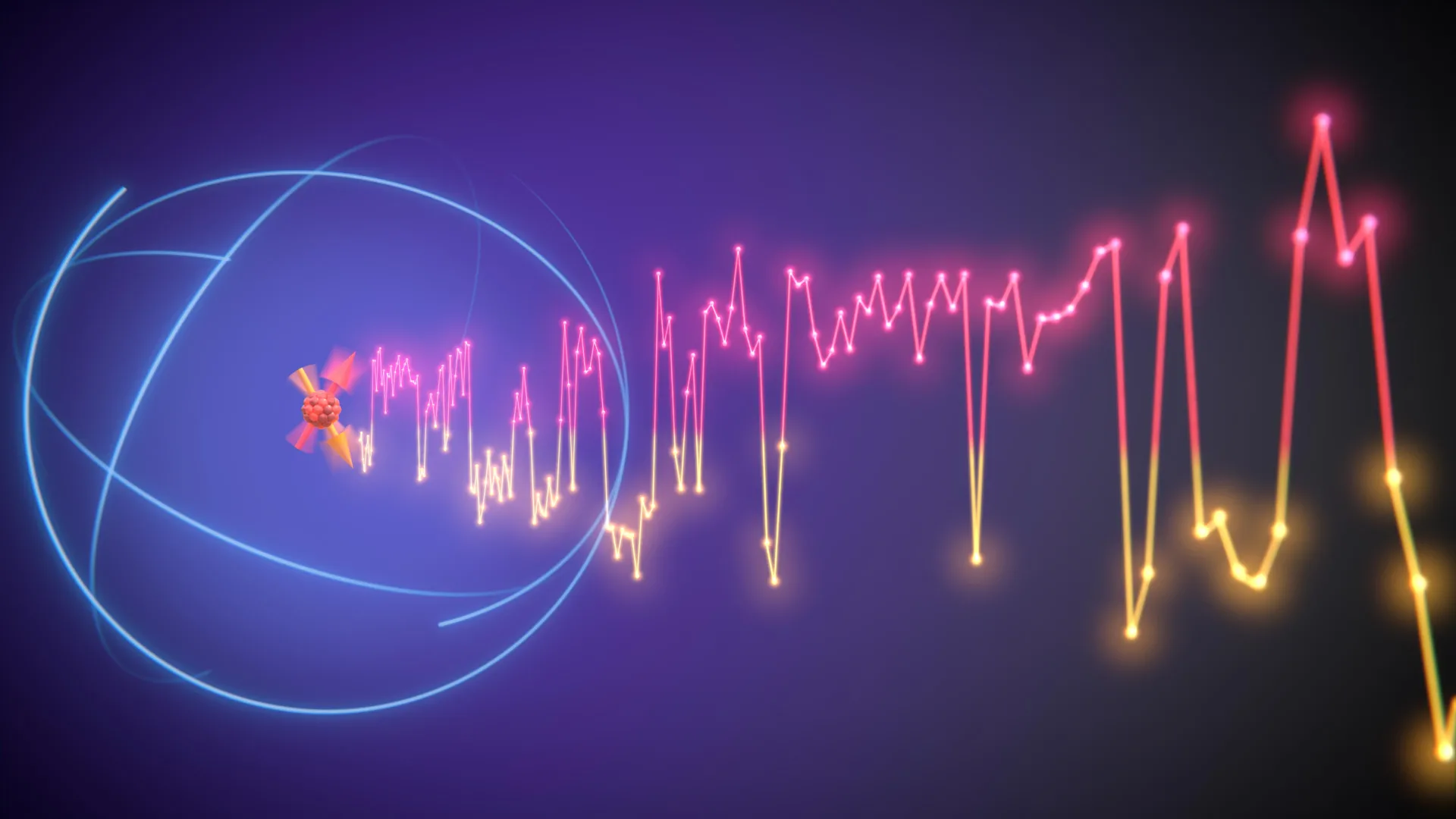 Cientistas observam um núcleo atômico inverter-se em tempo real