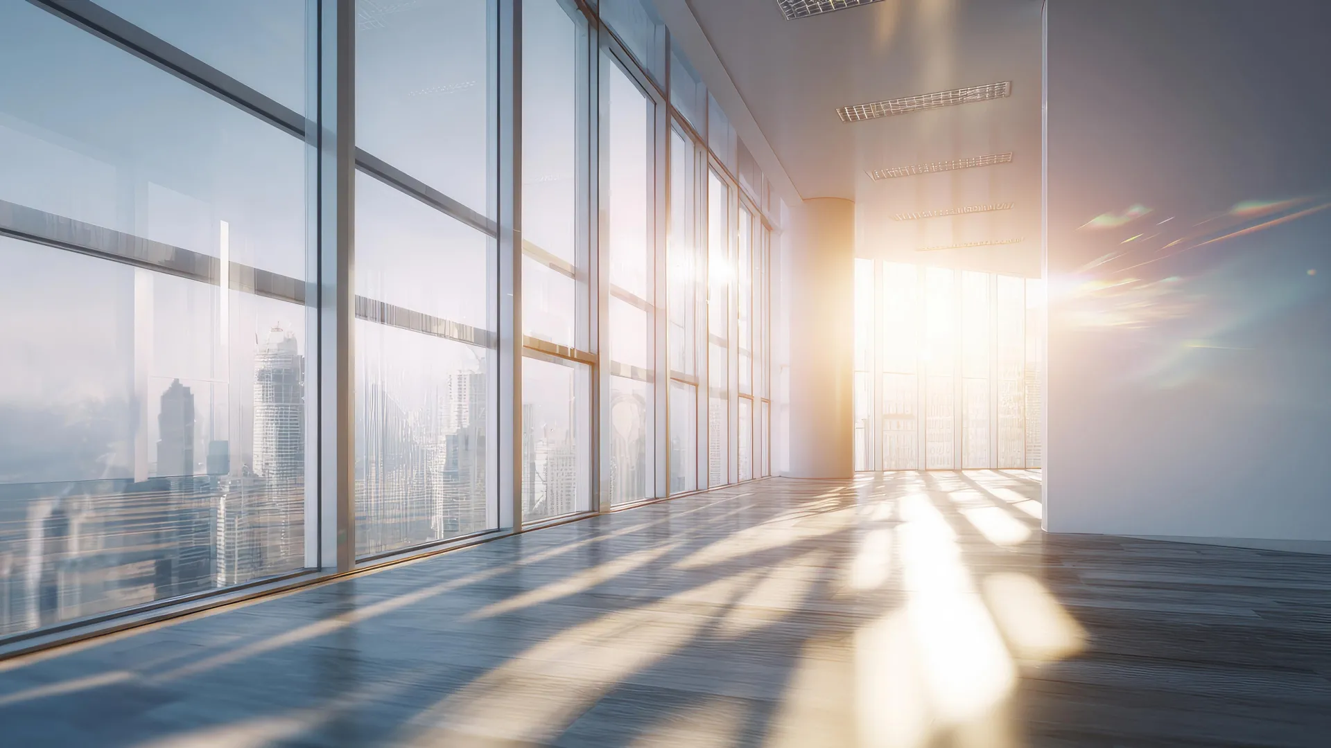 Essas janelas transparentes podem silenciosamente gerar energia solar.