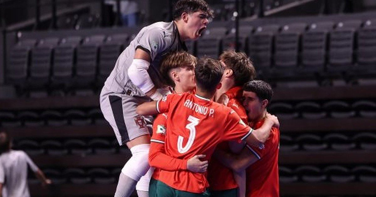 Portugal avança para as semifinais do Europeu Sub-19 de Futsal