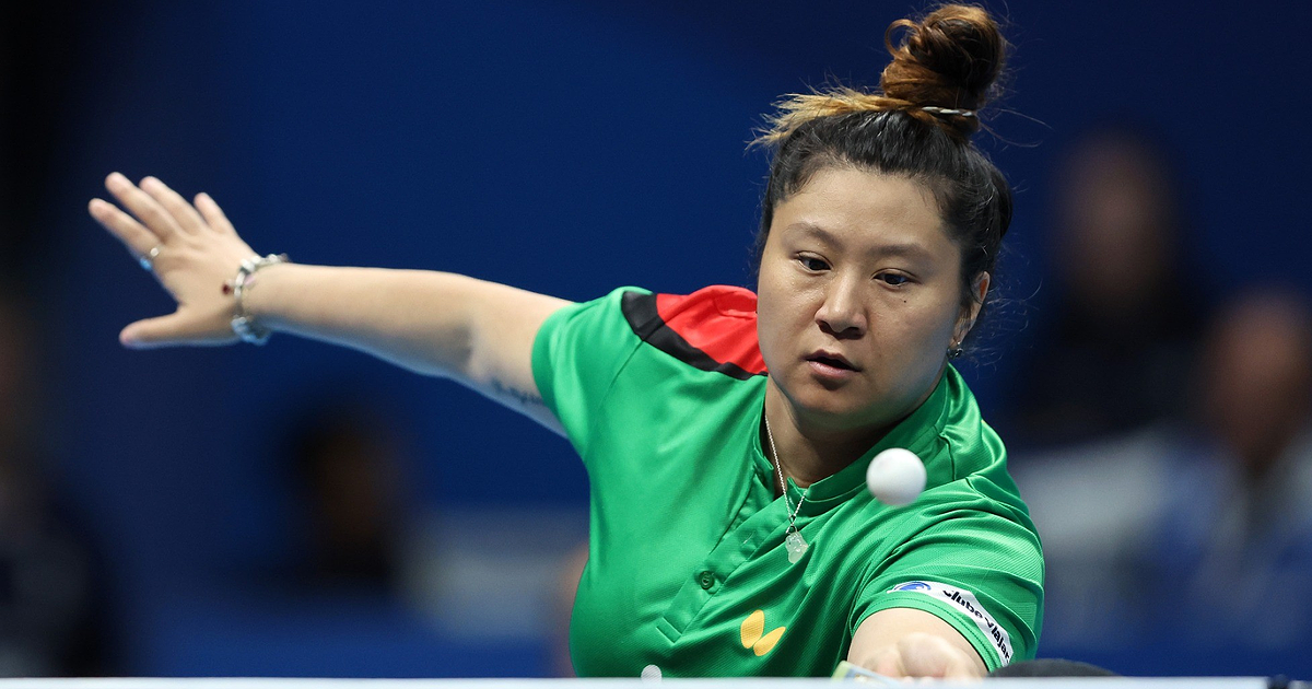 Equipe feminina nas fases eliminatórias do Campeonato Europeu de Ténis de Mesa