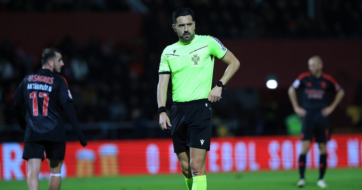 Juiz João Gonçalves arbitra na Liga Jovem