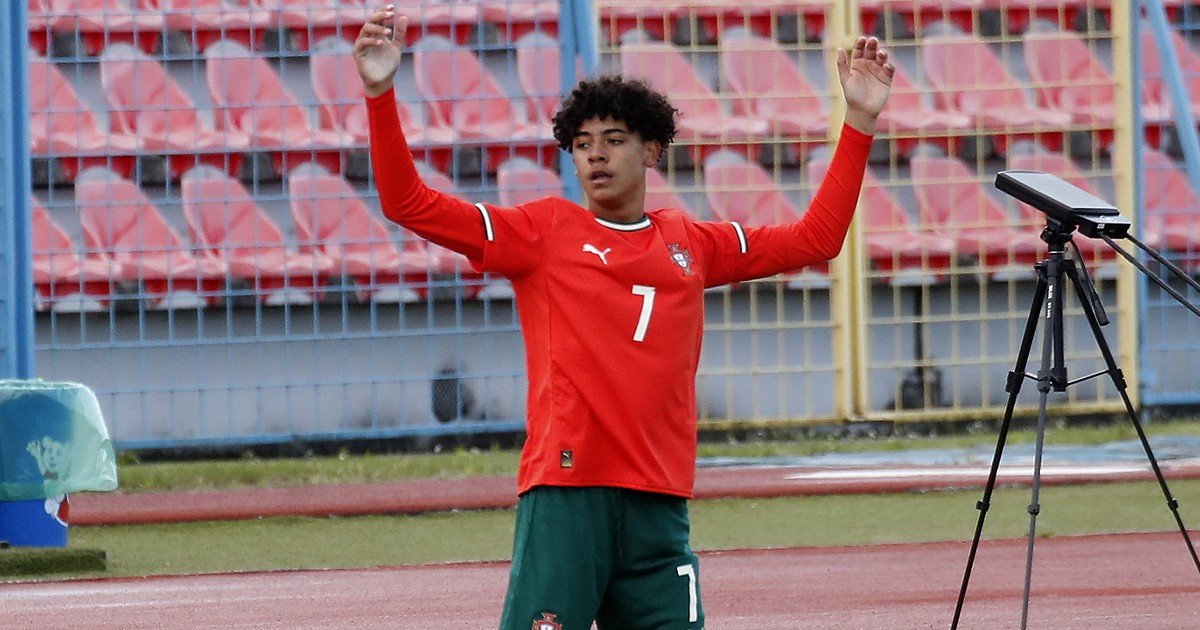 Jovem Craque entre os Escolhidos da Seleção Portuguesa Sub-16