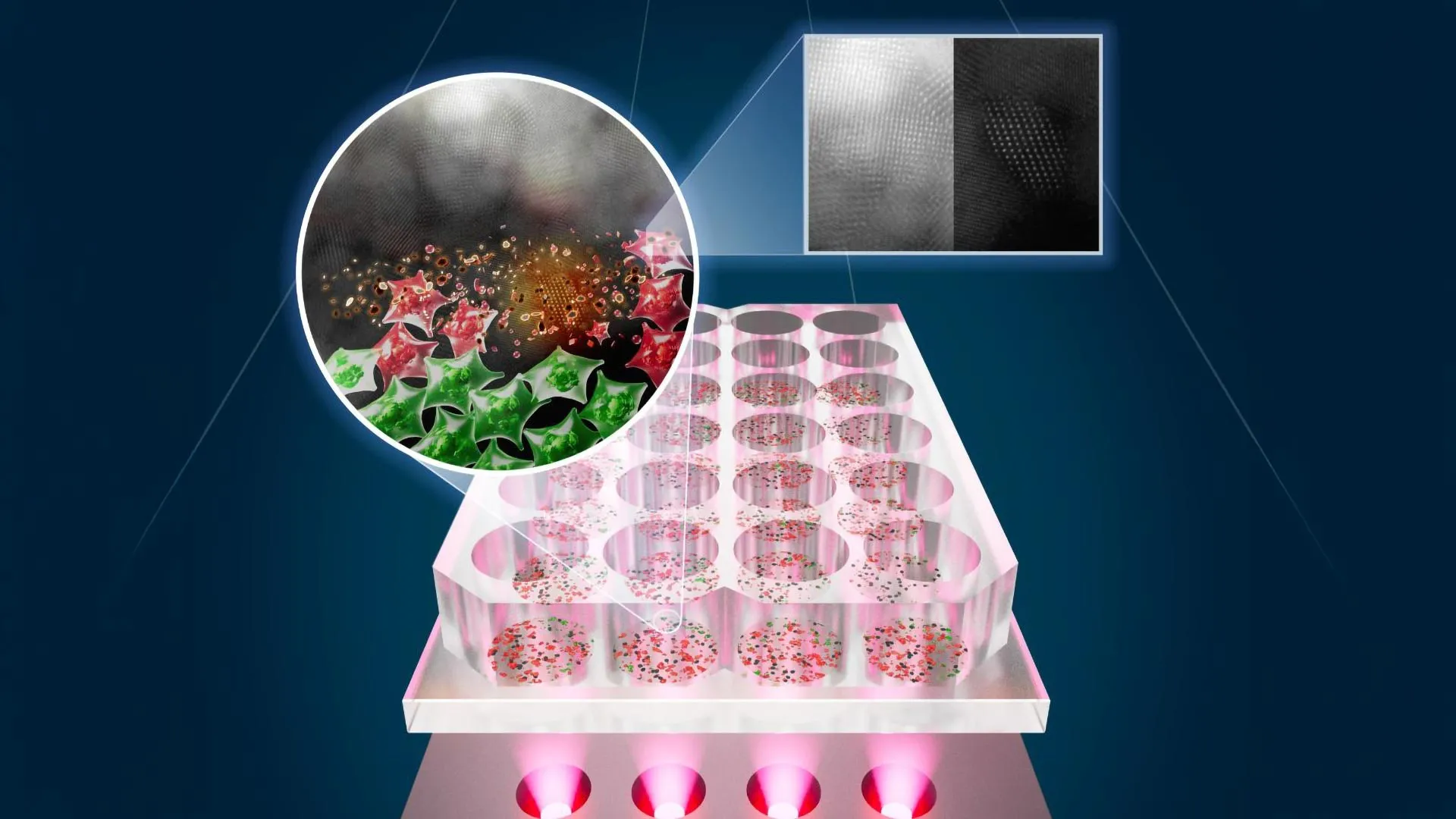 Cientistas desenvolvem lâmpada LED que elimina células cancerígenas sem prejudicar as saudáveis.