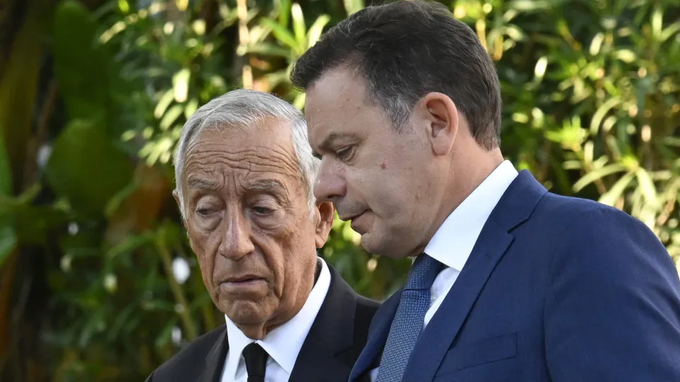 Marcelo e Montenegro chegaram juntos ao Jerónimos - PPulsar