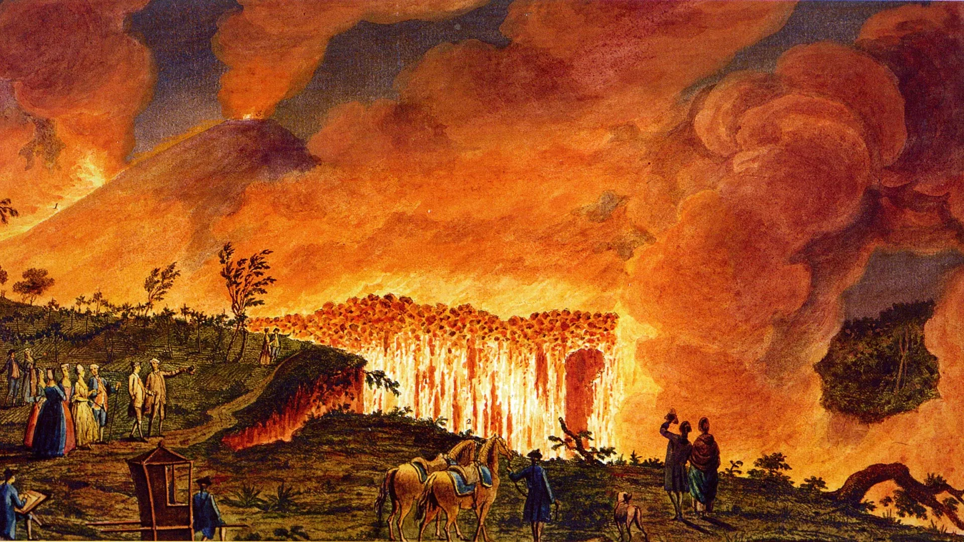 Após 250 anos, um vulcão mecânico do século XVIII entra em erupção