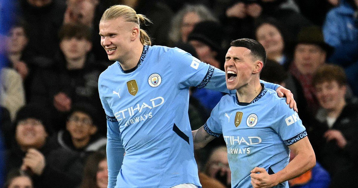 Manchester City retorna às vitórias com triunfo conquistado nos acréscimos