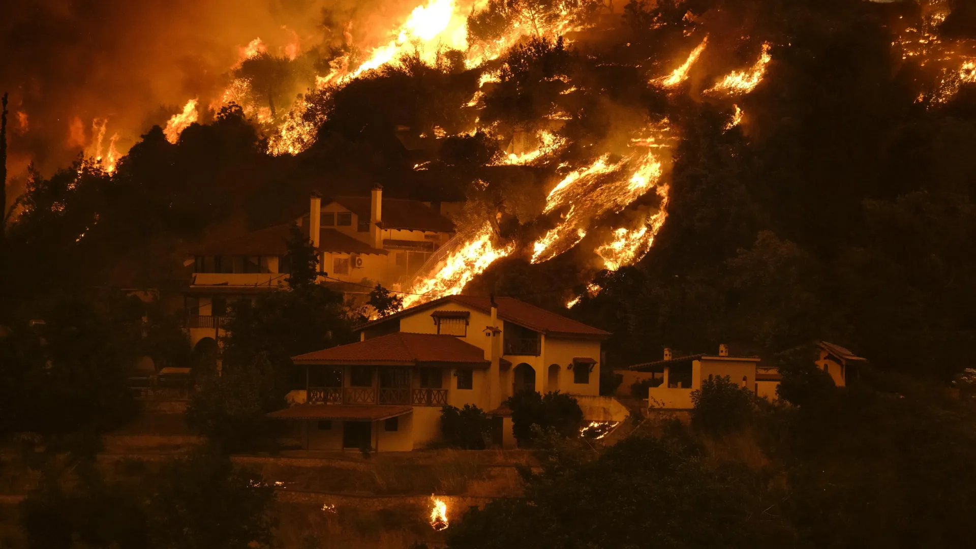 O Oeste dos EUA Tentou criar barreiras contra incêndios florestais e resultou em fracasso
