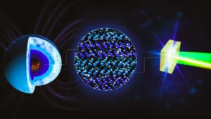 Esta peculiar variante da água pode alimentar os campos magnéticos de planetas gigantes.