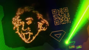 Cientistas moldam Einstein em um cristal utilizando apenas luz